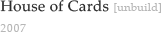 House of cards